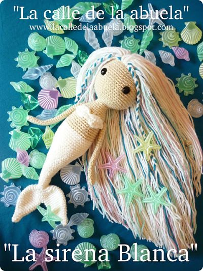 sirena amigurumi paso a paso