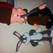 Elmer y Bugs Bunny