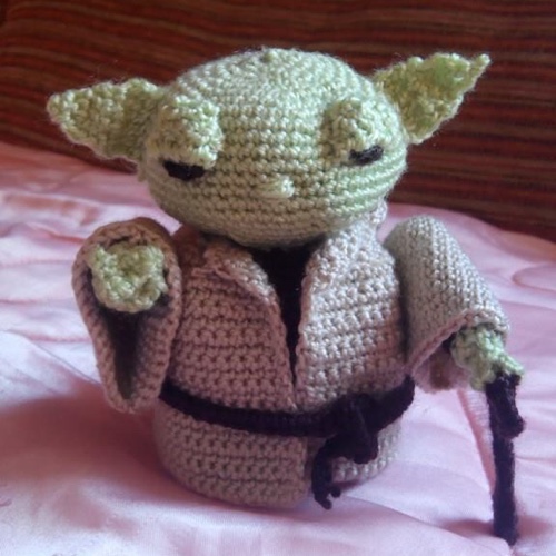 Yoda amigurumi