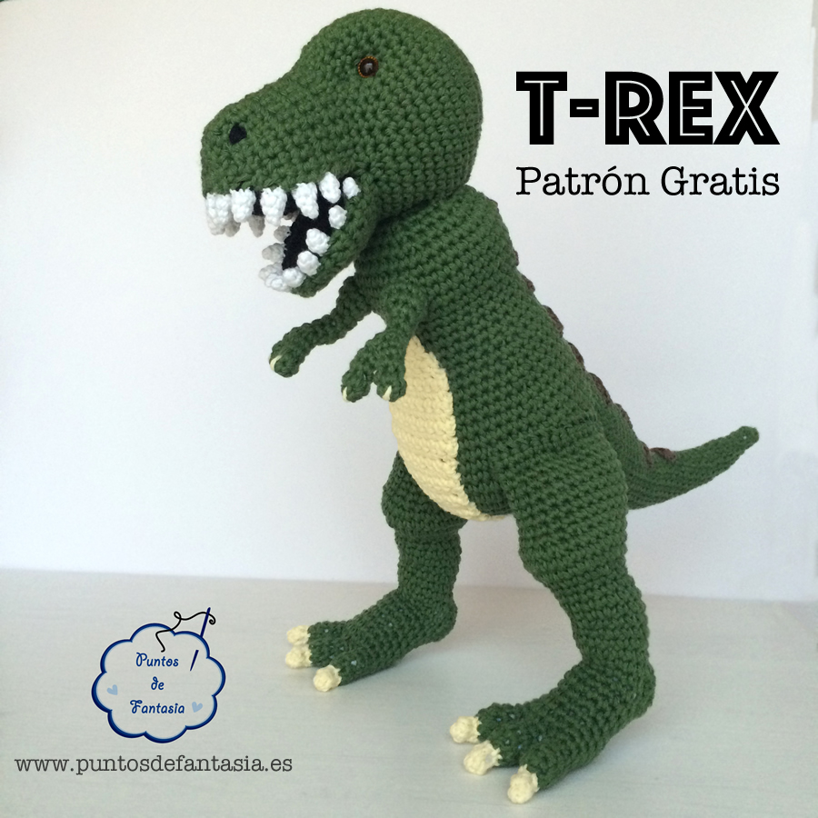 Patrón Amigurumi T-Rex Patrón Amigurumi T-Rex