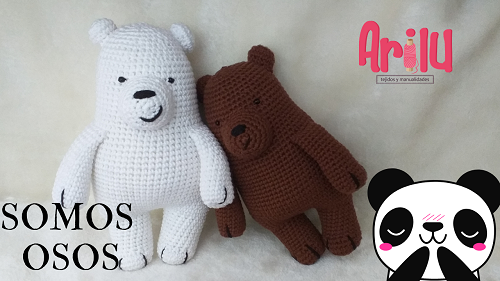 Patron Amigurumi Somos osos