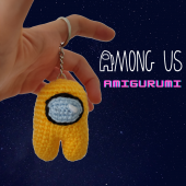 Among Us amigurumi
