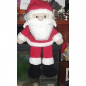 papa noel sentado