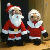 Papa NoÃ«l y seÃ±ora