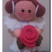 Angel con Flor