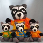 Familia mapaches