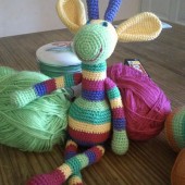 jirafa amigurumi