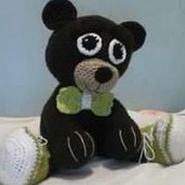 oso con tennis