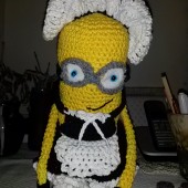 criada francesa minions