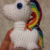 Unicornio arco iris