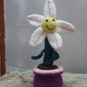 flor sonriente