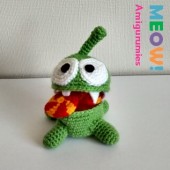 OM NOM (CUT THE ROPE) AMIGURUMI