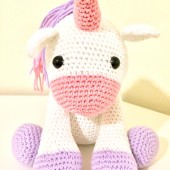 Unicornio amigurumi